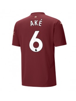 Manchester City Nathan Ake #6 Rezervni Dres 2024-25 Kratak Rukavima